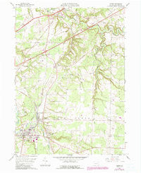 Albion Pennsylvania Historical topographic map, 1:24000 scale, 7.5 X 7.5 Minute, Year 1959