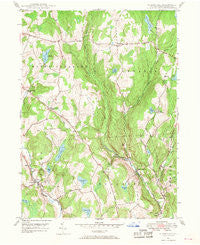 Aldenville Pennsylvania Historical topographic map, 1:24000 scale, 7.5 X 7.5 Minute, Year 1946