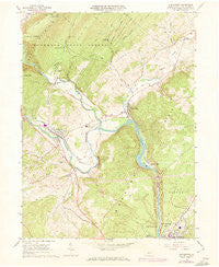 Alexandria Pennsylvania Historical topographic map, 1:24000 scale, 7.5 X 7.5 Minute, Year 1963