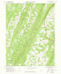 Amaranth Pennsylvania Historical topographic map, 1:24000 scale, 7.5 X 7.5 Minute, Year 1967