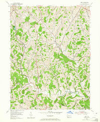Amity Pennsylvania Historical topographic map, 1:24000 scale, 7.5 X 7.5 Minute, Year 1954