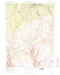 Antrim Pennsylvania Historical topographic map, 1:24000 scale, 7.5 X 7.5 Minute, Year 1946
