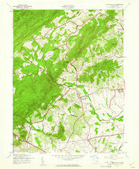 Arendtsville Pennsylvania Historical topographic map, 1:24000 scale, 7.5 X 7.5 Minute, Year 1944
