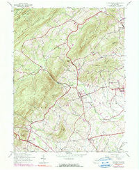 Arendtsville Pennsylvania Historical topographic map, 1:24000 scale, 7.5 X 7.5 Minute, Year 1944