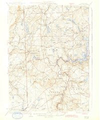 Ariel Pennsylvania Historical topographic map, 1:62500 scale, 15 X 15 Minute, Year 1932