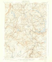 Ariel Pennsylvania Historical topographic map, 1:62500 scale, 15 X 15 Minute, Year 1932