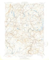Ariel Pennsylvania Historical topographic map, 1:62500 scale, 15 X 15 Minute, Year 1928