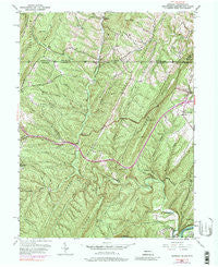 Artemas Pennsylvania Historical topographic map, 1:24000 scale, 7.5 X 7.5 Minute, Year 1950