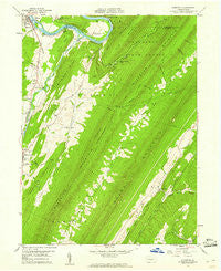 Aughwick Pennsylvania Historical topographic map, 1:24000 scale, 7.5 X 7.5 Minute, Year 1959