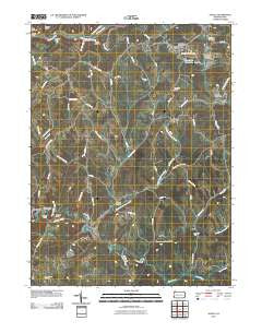 Avella Pennsylvania Historical topographic map, 1:24000 scale, 7.5 X 7.5 Minute, Year 2010
