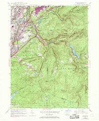 Avoca Pennsylvania Historical topographic map, 1:24000 scale, 7.5 X 7.5 Minute, Year 1946