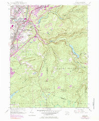 Avoca Pennsylvania Historical topographic map, 1:24000 scale, 7.5 X 7.5 Minute, Year 1946