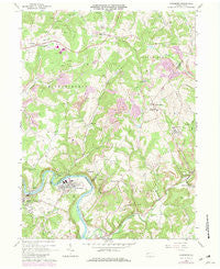 Avonmore Pennsylvania Historical topographic map, 1:24000 scale, 7.5 X 7.5 Minute, Year 1964