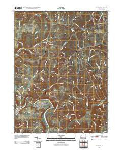 Avonmore Pennsylvania Historical topographic map, 1:24000 scale, 7.5 X 7.5 Minute, Year 2010