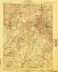 Barnesboro Pennsylvania Historical topographic map, 1:62500 scale, 15 X 15 Minute, Year 1904