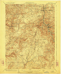 Barnesboro Pennsylvania Historical topographic map, 1:62500 scale, 15 X 15 Minute, Year 1904