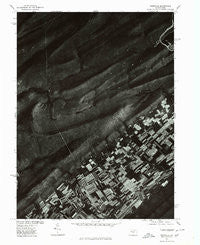 Barrville Pennsylvania Historical topographic map, 1:24000 scale, 7.5 X 7.5 Minute, Year 1977