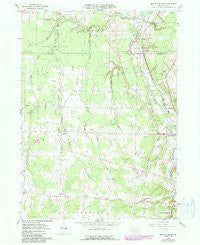 Beaver Center Pennsylvania Historical topographic map, 1:24000 scale, 7.5 X 7.5 Minute, Year 1959