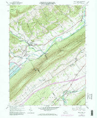 Beech Creek Pennsylvania Historical topographic map, 1:24000 scale, 7.5 X 7.5 Minute, Year 1967