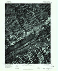 Bellefonte Pennsylvania Historical topographic map, 1:24000 scale, 7.5 X 7.5 Minute, Year 1977