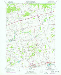 Bethel Pennsylvania Historical topographic map, 1:24000 scale, 7.5 X 7.5 Minute, Year 1955