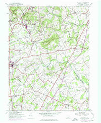 Biglerville Pennsylvania Historical topographic map, 1:24000 scale, 7.5 X 7.5 Minute, Year 1944
