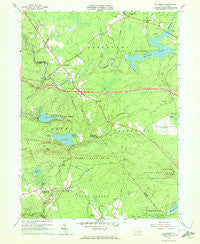 Blakeslee Pennsylvania Historical topographic map, 1:24000 scale, 7.5 X 7.5 Minute, Year 1965