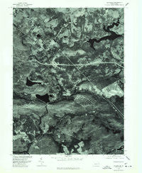 Blakeslee Pennsylvania Historical topographic map, 1:24000 scale, 7.5 X 7.5 Minute, Year 1976