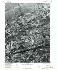 Broadheadsville Pennsylvania Historical topographic map, 1:24000 scale, 7.5 X 7.5 Minute, Year 1976