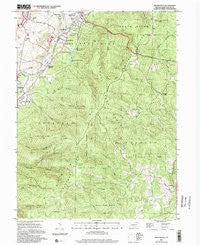 Brownfield Pennsylvania Historical topographic map, 1:24000 scale, 7.5 X 7.5 Minute, Year 1964