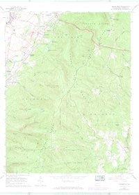 Brownfield Pennsylvania Historical topographic map, 1:24000 scale, 7.5 X 7.5 Minute, Year 1964