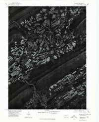Burnham Pennsylvania Historical topographic map, 1:24000 scale, 7.5 X 7.5 Minute, Year 1977