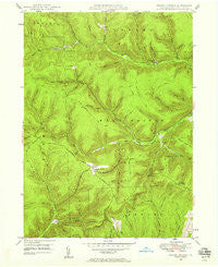 Cherry Springs Pennsylvania Historical topographic map, 1:24000 scale, 7.5 X 7.5 Minute, Year 1947