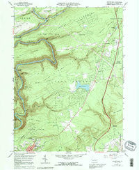Christmans Pennsylvania Historical topographic map, 1:24000 scale, 7.5 X 7.5 Minute, Year 1960