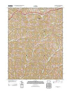 Claysville Pennsylvania Historical topographic map, 1:24000 scale, 7.5 X 7.5 Minute, Year 2013