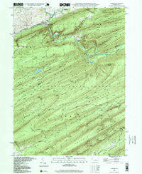 Coburn Pennsylvania Historical topographic map, 1:24000 scale, 7.5 X 7.5 Minute, Year 1998