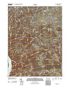 Conestoga Pennsylvania Historical topographic map, 1:24000 scale, 7.5 X 7.5 Minute, Year 2010