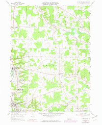 Conneautville Pennsylvania Historical topographic map, 1:24000 scale, 7.5 X 7.5 Minute, Year 1959