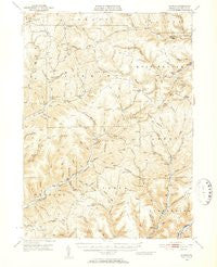Conrad Pennsylvania Historical topographic map, 1:62500 scale, 15 X 15 Minute, Year 1947