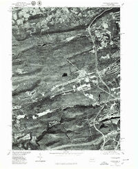 Conyngham Pennsylvania Historical topographic map, 1:24000 scale, 7.5 X 7.5 Minute, Year 1976