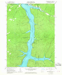 Cornplanter Run Pennsylvania Historical topographic map, 1:24000 scale, 7.5 X 7.5 Minute, Year 1966