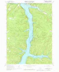 Cornplanter Run Pennsylvania Historical topographic map, 1:24000 scale, 7.5 X 7.5 Minute, Year 1966