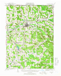 Corry Pennsylvania Historical topographic map, 1:62500 scale, 15 X 15 Minute, Year 1929