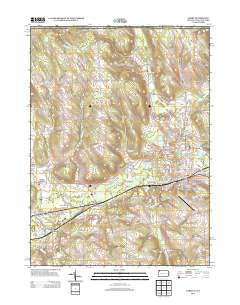 Corry Pennsylvania Historical topographic map, 1:24000 scale, 7.5 X 7.5 Minute, Year 2013