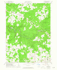 Cranberry Pennsylvania Historical topographic map, 1:24000 scale, 7.5 X 7.5 Minute, Year 1963