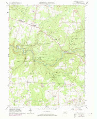 Cranberry Pennsylvania Historical topographic map, 1:24000 scale, 7.5 X 7.5 Minute, Year 1963