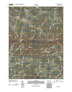 Cranberry Pennsylvania Historical topographic map, 1:24000 scale, 7.5 X 7.5 Minute, Year 2010