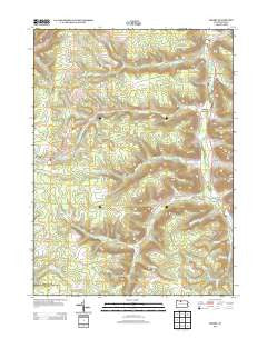 Crosby Pennsylvania Historical topographic map, 1:24000 scale, 7.5 X 7.5 Minute, Year 2013