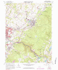 Derry Pennsylvania Historical topographic map, 1:24000 scale, 7.5 X 7.5 Minute, Year 1964