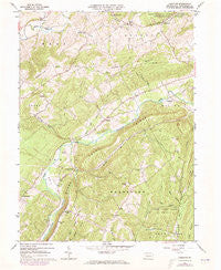 Donation Pennsylvania Historical topographic map, 1:24000 scale, 7.5 X 7.5 Minute, Year 1963